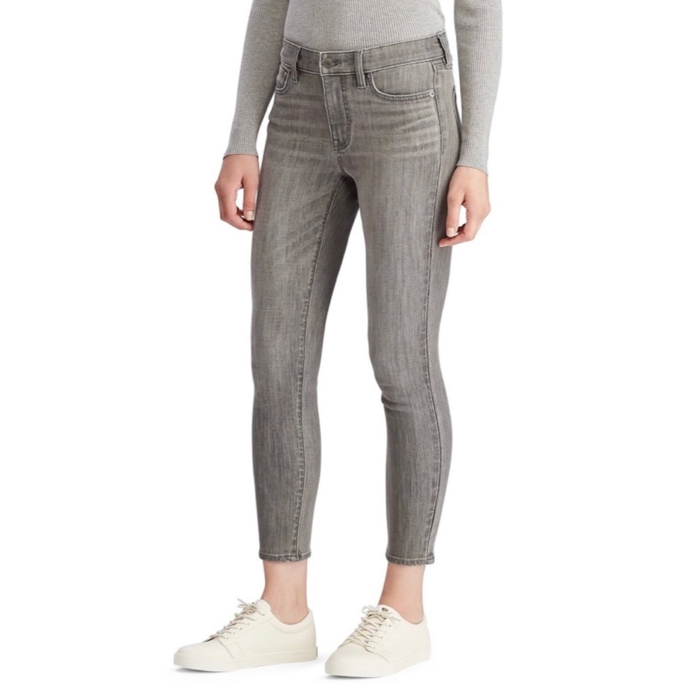 NEW Ralph Lauren Premier Skinny Jeans- Smoke Grey